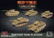 Battlefront Miniatures GFNGBX161 - Panther A (Early) (x5 Plastic)