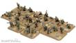 Battlefront Miniatures GFNGE746 - Afrika Korps Rifle Platoon Mid War x18 Figures x3 Guns)