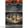 Battlefront Miniatures GFNGE758 - Assault Pioneer Platoon (Mid War x34 Figures Plastic)