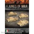 Battlefront Miniatures GFNIBX21 - P40 Heavy Tank (x4)