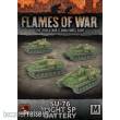 Battlefront Miniatures GFNSBX61 - SU-76 Light SP Battery (Mid War x4 Tanks Plastic)