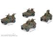 Battlefront Miniatures GFNTFR120 - WW3 VBL Patrol (x4)
