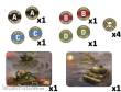 Battlefront Miniatures GFNTK103 - Late War Mission Token Set (x14)