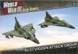 Battlefront Miniatures GFNTSWBX07 - WW3 AJ 37 Viggen Attack Group (x2)