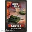 Battlefront Miniatures GFNTTK19 - WW3 Soviet Tin (x20 Tokens, x2 Objectives, x16 Dice)