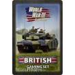Battlefront Miniatures GFNTTK21 - WW3 British Tin (x20 Tokens, x2 Objectives, x16 Dice)