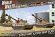 Battlefront Miniatures GFNTUBX24 - WW3 M109 Field Artillery Battery (x3 Plastic)