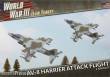 Battlefront Miniatures GFNTUBX26 - WW3 AV-8 Harrier Attack Flight (x2 Plastic)