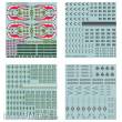 Battlefront Miniatures GFNTUS950 - WW3 WW3 American Decal Set