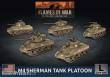 Battlefront Miniatures GFNUBX69 - M4 Sherman Tank Platoon (x5 Plastic)