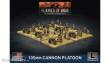 Battlefront Miniatures GFNUBX82 - 105mm Cannon Platoon (x6 Plastic)