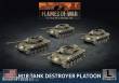 Battlefront Miniatures GFNUBX93 - M18 Hellcat (76mm) Tank Destroyer Platoon (x4 Plastic)
