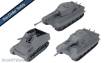 Gale Force Nine Boardgame GFNWOT74 - German Tank Platoon (Tiger II, Hummel, Jagdtiger)