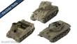 Gale Force Nine Boardgame GFNWOT75 - U.S.A. Tank Platoon (M4A1 Sherman (76mm), M7 Priest, M18 Hellcat)