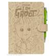 Grupo Erik GPE726820 - Marvel Premium Notizbuch mit Projektor-Stift Groot A5