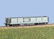Peco GR-230U - Offener Wagen OO-9 mit Drehgestell, Grau