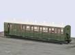 Peco GR-421A - OO-9 Brake Composite Coach SR Lackierung Nr. 4108