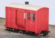 Peco GR-530UR - OO-9 4-Rad-Bremswagen Rot