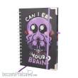 Glassstaff GSDN11EATYRBRN - Eat Your Brain Deluxe Notebook