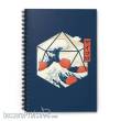 Glassstaff GSNB11GRTWVDC - Great wave of Dice Spiral Notebook