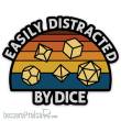 Glassstaff GSST35ESLYDSRT - Easily Distracted Sticker
