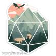 Glassstaff GSST9D20SCNE - A D20 Scene Sticker