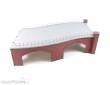 Modusteck H0450022.1 - Set 22, Beton schmal, offen l. 200 x b.166 mm