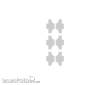 Modusteck H0450083 - Verbinder oben, halb H0