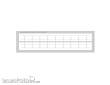 Modusteck H0460504 - Zaun 4 (Betonplattform) 200 x 15 mm