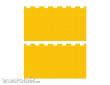 Modusteck H0460631 - 2x Fassade , offen, ocker