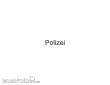 Modusteck H0460656 - Schriftzug schwarz, Polizei