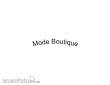 Modusteck H0460660 - Schriftzug schwarz, Mode Boutique Für Bogen