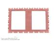 Modusteck H0848050.1 - Element 4 130 x 80 mm