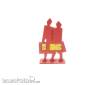 Modusteck H0869003 - Bahnsteigfigur “ Fahrplan“ 45 x 28 mm