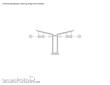 Modusteck H0870008 - Bahnsteigstütze 6 71 x 47,5 mm