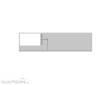 Modusteck H0870856.2L - Bahnsteigbelag lang, Leitsystem, Öffnung L.292 x B.75,2 mm
