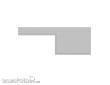 Modusteck H0870866.3L - Bahnsteigbelag lang, Leitsystem L.292 x B.110 mm