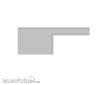 Modusteck H0870867.3R - Bahnsteigbelag lang, Leitsystem L.292 x B.110 mm