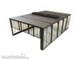 Modusteck H0881000.1 - Modusteck Bahnsteighalle komplett Set 480 mm