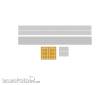 Modusteck H0890001.1 - 32,2 mm Bahnsteig Set 1 Abschluss