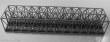 Modellbau Laffont H1111 - Fachwerk-Kastenbrücke 2-gleisig graphitgrau, Länge 537mm