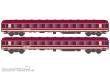 Hobbytrain H22210 - 2er Set Liegewagen Bcm 243 Euro-Express, Ep.VI