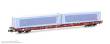 Hobbytrain H23101 - Containerwagen Sggnss80 Metrans, Ep.VI
