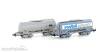 Hobbytrain H23490 - 2er Set Silowagen Uacs SBB + Von Roll Infratec, Ep.IV-V