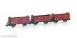Hobbytrain H24301 - 3er Set offene Güterwagen Fbkk SBB, Ep.IV