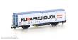 Hobbytrain H24661 - Schiebewandwagen Hbbillns SBB/Migros, Ep.VI