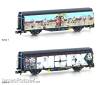 Hobbytrain H24663 - Schiebewandwagen Hbbillns SBB, Ep.VI, Graffiti-Serie (3)