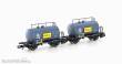 Hobbytrain H24831 - 2er Set Leichtbau-Kesselwagen DB/VTG/Shell, Ep.IV