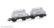 Hobbytrain H24852 - 2er Set Leichtbau-Kesselwagen SNCF/Millet, Ep.III
