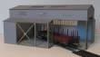 Modellbau Laffont H2501 - Halboffene Mehrzweckhalle
